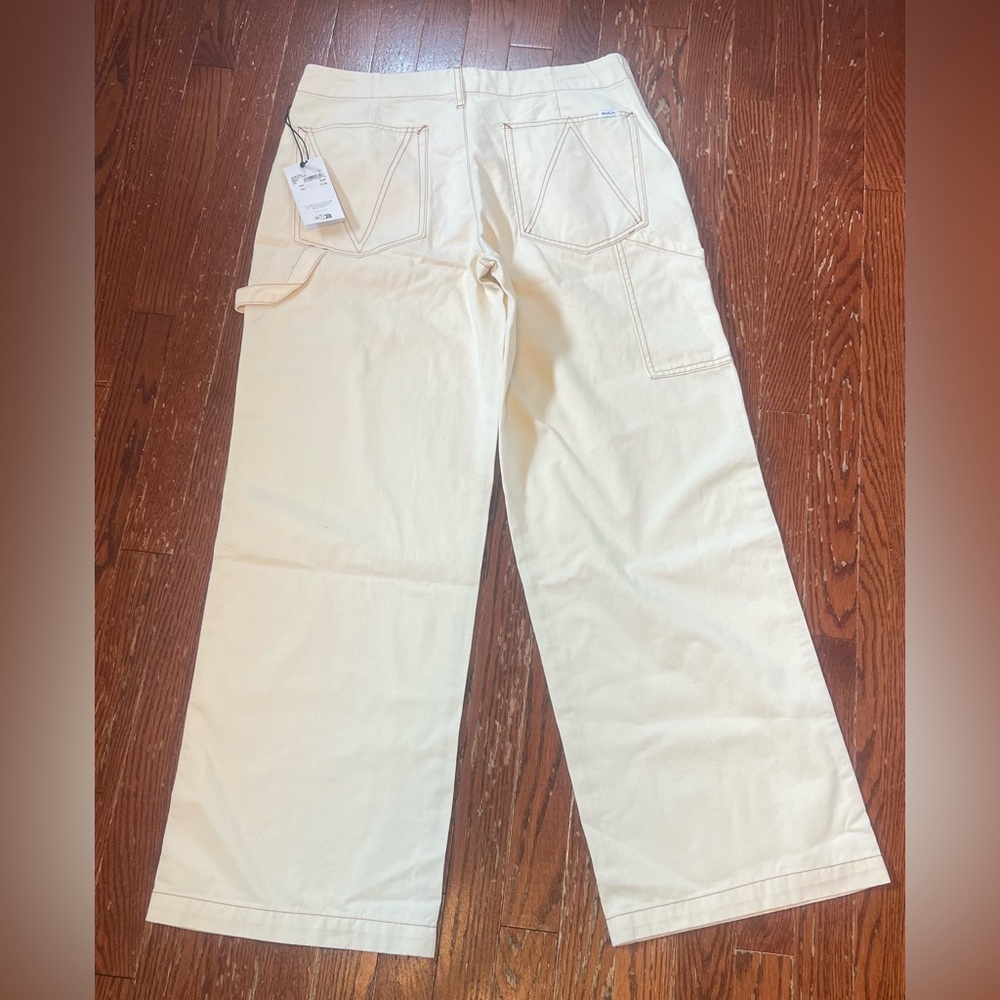 New!  RVCA Back‎ Bay Pants - Picture 2 of 4